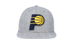 NBA Team Heather 2.0 Snapback Cap "Indiana Pacers - Grey Heather" HHSS3272 IPAYYPPPGYHT