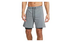 Dri-FIT Unlined Fitness 2 in 1 7" Shorts "Smoke Grey / Dark Smoke Grey" DV9334 084