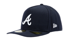 59FIFTY Atlanta Braves Fitted Hat "Script Safety Pin" 60668874