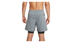 Dri-FIT Unlined Fitness 2 in 1 7" Shorts "Smoke Grey / Dark Smoke Grey" DV9334 084