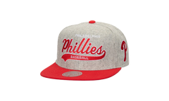 MLB Tailsweep 2.0 Melton Snapback Cap "Philadelphia Phillies - Grey" HHSS7435 PPHYYPPPGREY