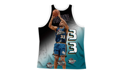 NBA Behind The Back Jersey "Detroit Pistons Grant Hill" MSTKMI19002 DPIWHITGHI