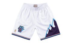 NBA Swingman Shorts "1996 Utah Jazz - White" SMSHAC19029 UJAWHIT96
