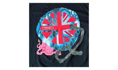 O2 Union jack T-Shirt "Black" TSUC72
