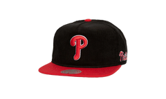 MLB Double Cord Deadstock Snapback Cap "Philadelphia Phillies - Black" HM10166 PPHBLCK