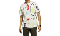 All-Over Print Tee "Wonder White Multi Color" HG3873