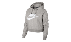 Sportswear Rally Cropped Hoodie WMNS "Grey" AQ9965 050
