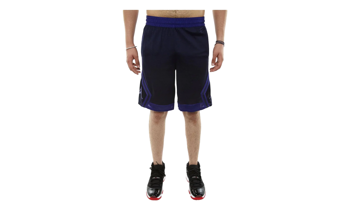 Air Jordan Rise Diamond Basketball Short "NAVY / PURPLE" 887438 416