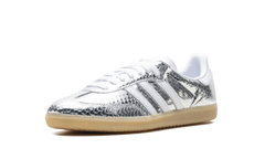 Adidas Samba OG WMNS "Patent Snakeskin Silver Metallic" IH9016