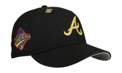59FIFTY Atlanta Braves 1996 World Series Fitted Hat "Black / Yellow" NE455