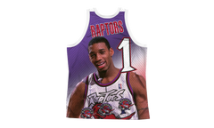 NBA Behind The Back Jersey "Toronto Raptors Tracy McGrady" MSTKMI19002 TRAWHITTMC