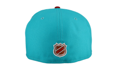 59FIFTY New York Rangers 2018 Winter Classic Fitted Hat "Teal / Royal Blue" NE219