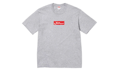 Arabic Box Logo Tee "SS26 - Heather Grey" SU27004