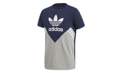 Originals Fleece T-Shirt GS "Collegiate Navy / Medium Grey Heather / White" CE1082