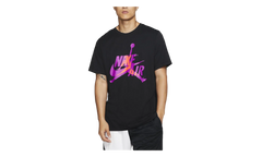 Air Jordan Jumpman Classics Short Sleeve Tee "Carbon Heather / Black" BV5905 012