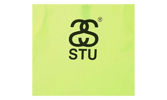 Short Sleeves STU Tee "Neon Yellow" STUS388