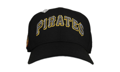 59FIFTY Pittsburgh Pirates Three Rivers Stadium Metallic Script Fitted Hat "Black" NE355