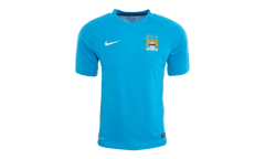 Manchester City Squad Short Sleeve Training Top "Vivid Blue / White" 610487 416