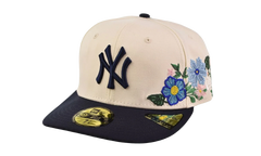 59FIFTY New York Yankees Tonal Florals Fitted Hat "Chrome White" 60668976