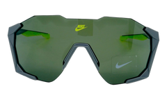 Charged Shield Sunglasses "Matte Smoke Grey / Green" IB3518X 084