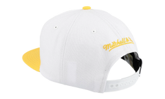 NBA Hardwood Classics 00-02 Champ Flipside Snapback Cap "Los Angeles Lakers - White / Yellow" HS8705 LALWHYW