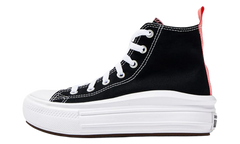Chuck Taylor All Star Move Color Pop Platform GS "Black / Natural Ivory / White" 371527C