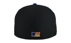59FIFTY New York Mets 1969 World Series Fitted Hat "Script Metallic - Black" 123451300330