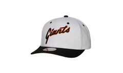 MLB Cooperstown Evergreen Pro Snapback Cap "San Francisco Giants - White" HHSS6484 SFGYYPPPWHIT