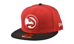 59FIFTY NBA Atlanta Hawks 2-Tone Fitted Hat "Red / Black" 70343705