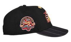 59FIFTY Houston Astros Pin Stripe 45th Anniversary Fitted Hat "Black / Metallic" 123451298022