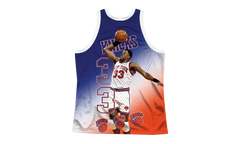 NBA Behind The Back Jersey "New York Knicks Patrick Ewing" MSTKMI19002 NYKWHITPEW