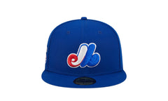 Chew Montreal Expos 59FIFTY Fitted Hat "Big League -Blue" 60507039