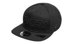 9FIFTY OAKLEY x New Era B1B Meshed FB Snapback Hat "Blackout" FOS900728 02E
