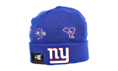 New York Giants Identity Cuffed Knit Beanie "Royal" 60268022