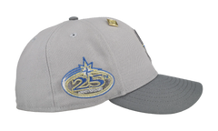 59FIFTY Seattle Mariners 25th Anniversary Fitted Hat "Grey / Ice Blue" NE372