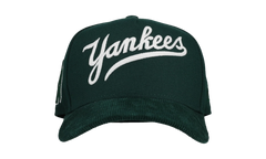9FIFTY New York Yankees A Frame Snapback Hat "Chainstitch - Corduroy Green" 44531120832700