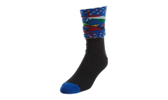 Jordan 9 Low Crew Socks "Royal Blue Black" 806411 010