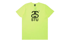 Short Sleeves STU Tee "Neon Yellow" STUS388