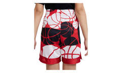 Dri-Fit Elite Printed Basketball Shorts GS "University Red / Black / White" DX5513 657