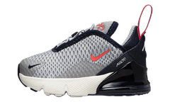 Air Max 270 TD "Light Smoke Grey Bright Crimson" DD1646 028