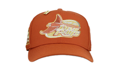 59FIFTY Tampa Bay Rays Tropicana Field Fitted Hat "Burnt Orange Gold" NE388
