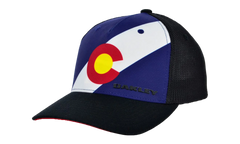 Indy Passport Trucker Hat "Black / Colorado" FOS900914 26L
