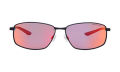 PIVOT SIX M SUNGLASSES "BLACK / DARK GREY / GREY / RED MIRROR" DQ0927 011
