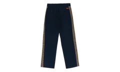 CONTRAST LEOPARD SIDE STRIPE PANTS "Dickies - Navy" DOC UBTM 0004