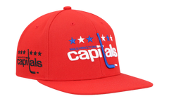 NHL Alternate Flip Snapback Cap "Washington Capitals - Red" 6HSSDX22015 WCARED1