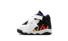 Jordan 8 BT TD "WHITE / INFRD 23 / BLACK / BRGHT CNCR" 305360 142