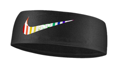 LOGO PRINTED FURY HEADBAND "Black / Pimento / Turf Orange" N.100.2054.018