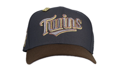 59FIFTY Minnesota Twins 2014 All Star Game Fitted Hat "Graphite / Walnut" NE163