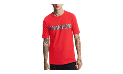C-Life Heritage 3-D Logo T-Shirt "Red" GT19 586338 2WC