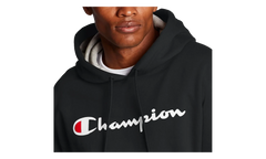 Powerblend Fleece Hoodie Script Logo "Black" GF89H Y06794BKC
